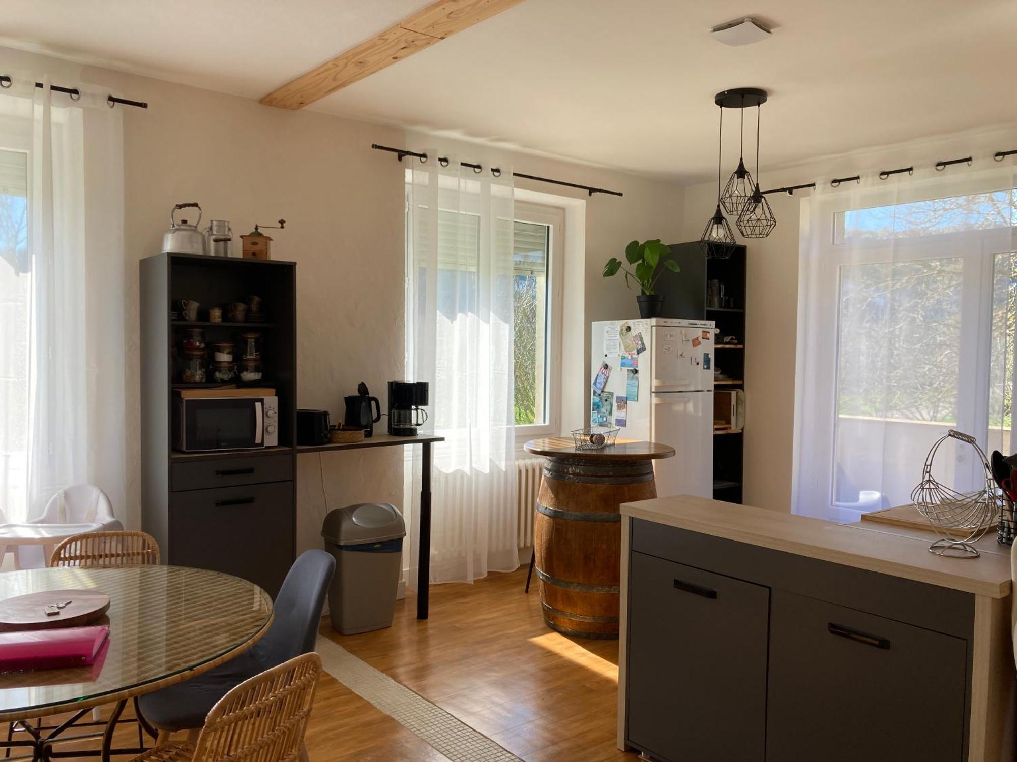 Gite Les Cles Des Champs Cote Jardin Lacave  Екстериор снимка